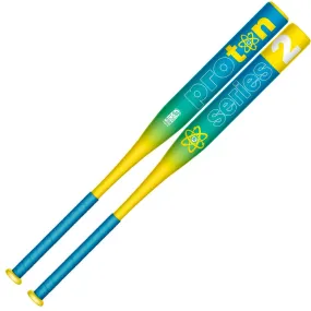 2023 Proton Series 2 - Neon Series USSSA Slowpitch Softball Bat (Atomic Blue/Yellow Cake)