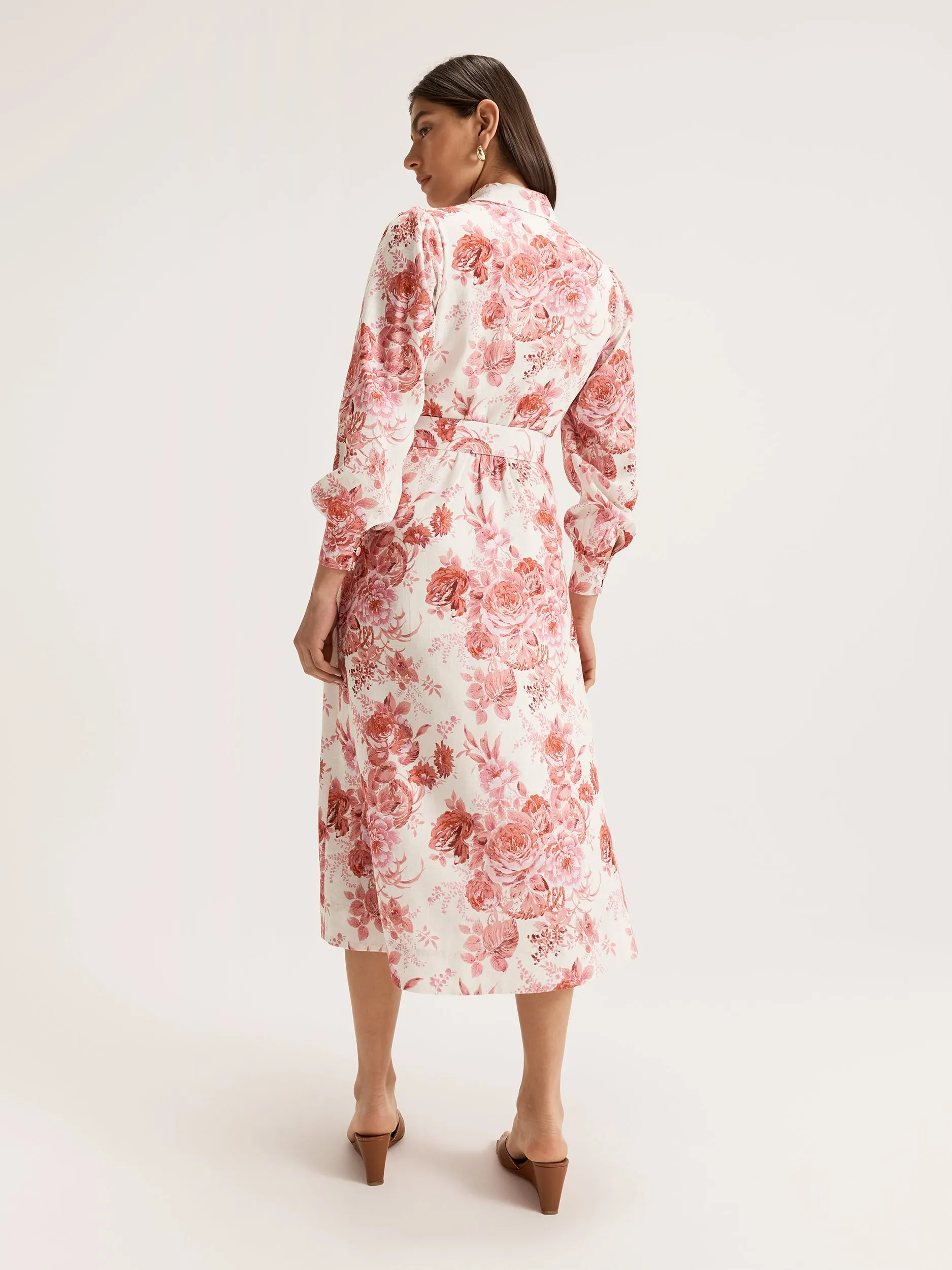 Amalfi Bloom Shirtdress