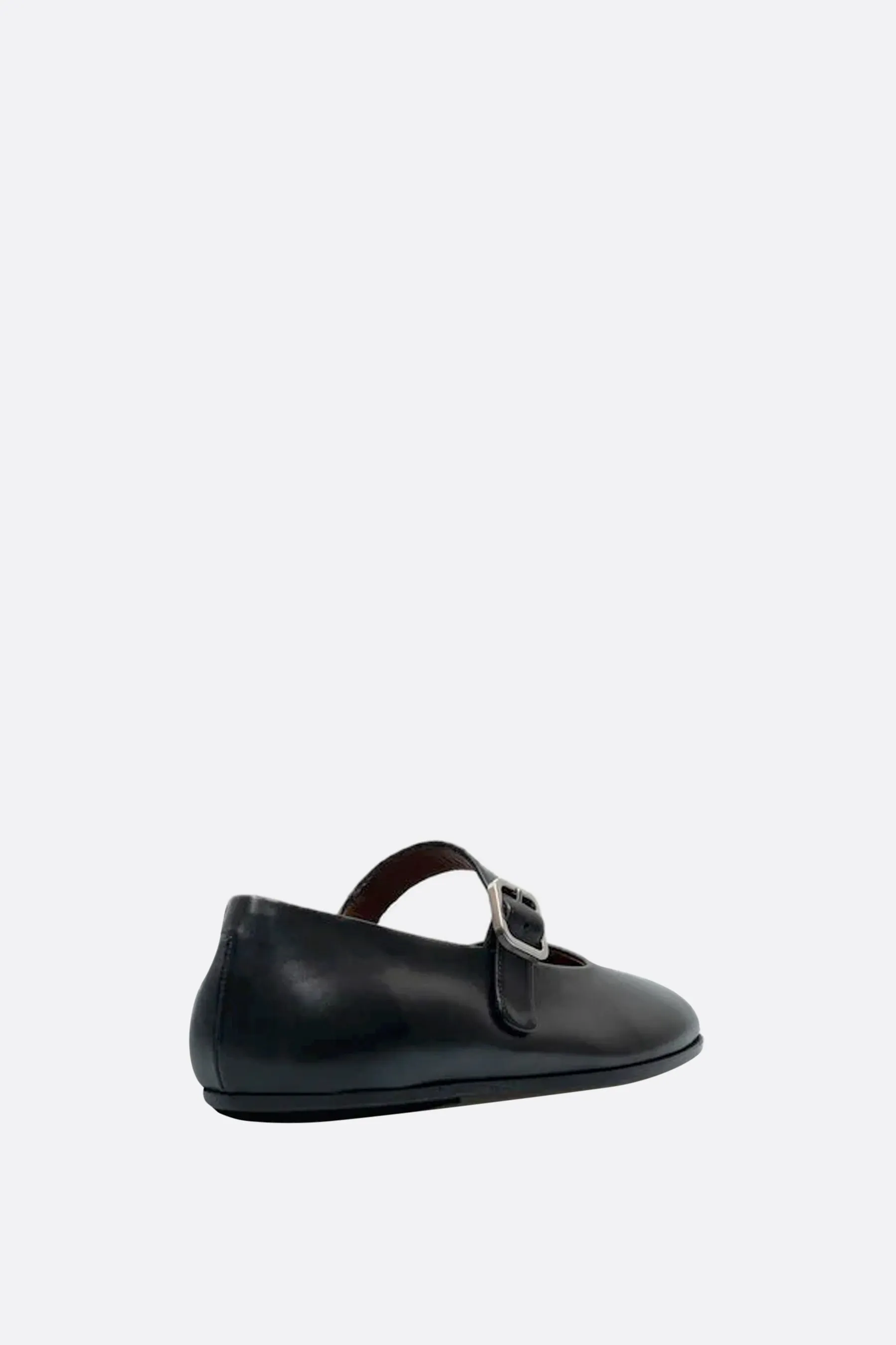 Appiedi smooth leather mary-jane ballerinas