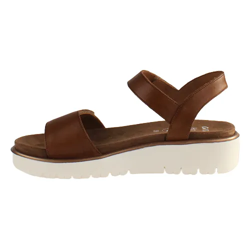 Ara Ladies Velcro Sandals - 33518-09 - Tan