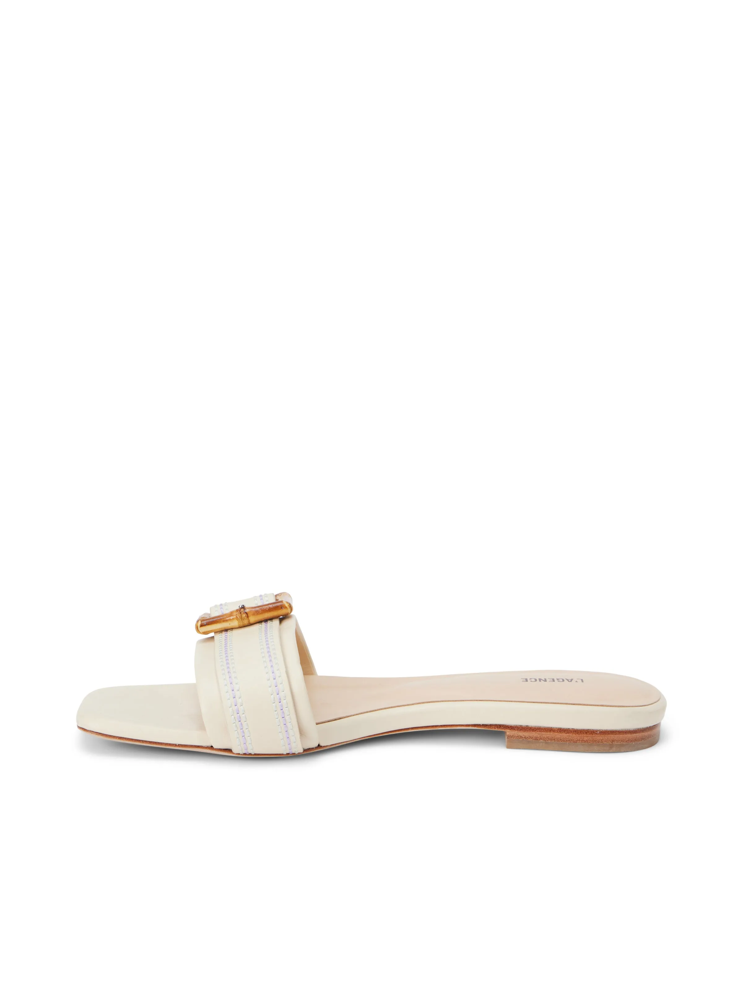 Aurelie Buckle Slide Sandal