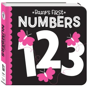 Baby’s First High Contrast Neon Board Book | Numbers