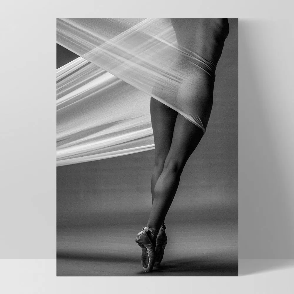 Ballet from Behind - Art Print