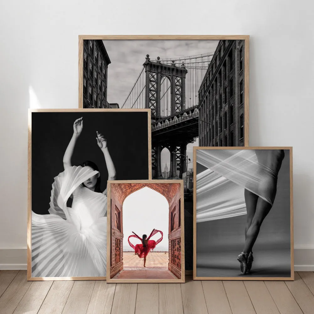 Ballet from Behind - Art Print