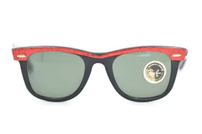 B&L RayBan Red Top Wayfarer