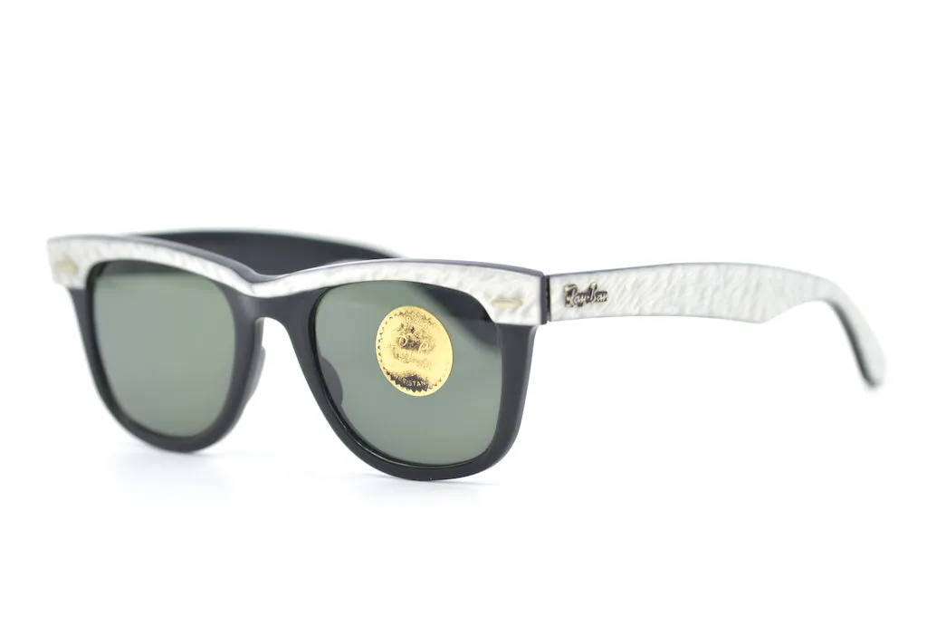 B&L RayBan Silver Top Wayfarer