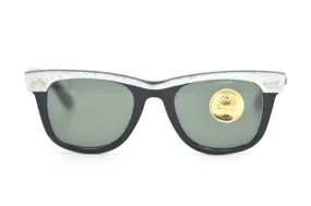 B&L RayBan Silver Top Wayfarer