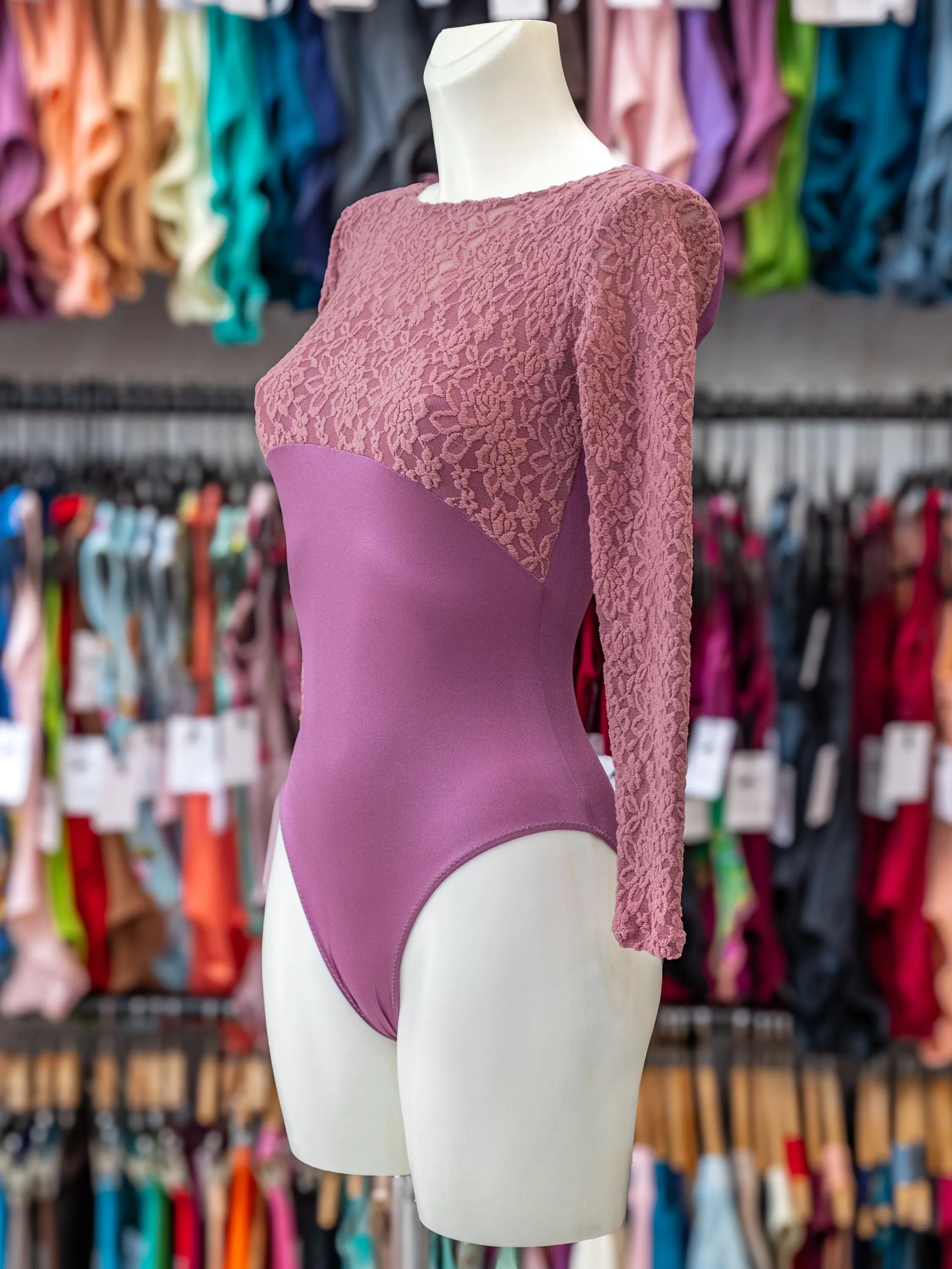 Berry Dance Long Sleeve Leotard MP617