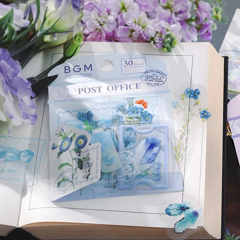 BGM Blue Garden Post Office Clear Seal