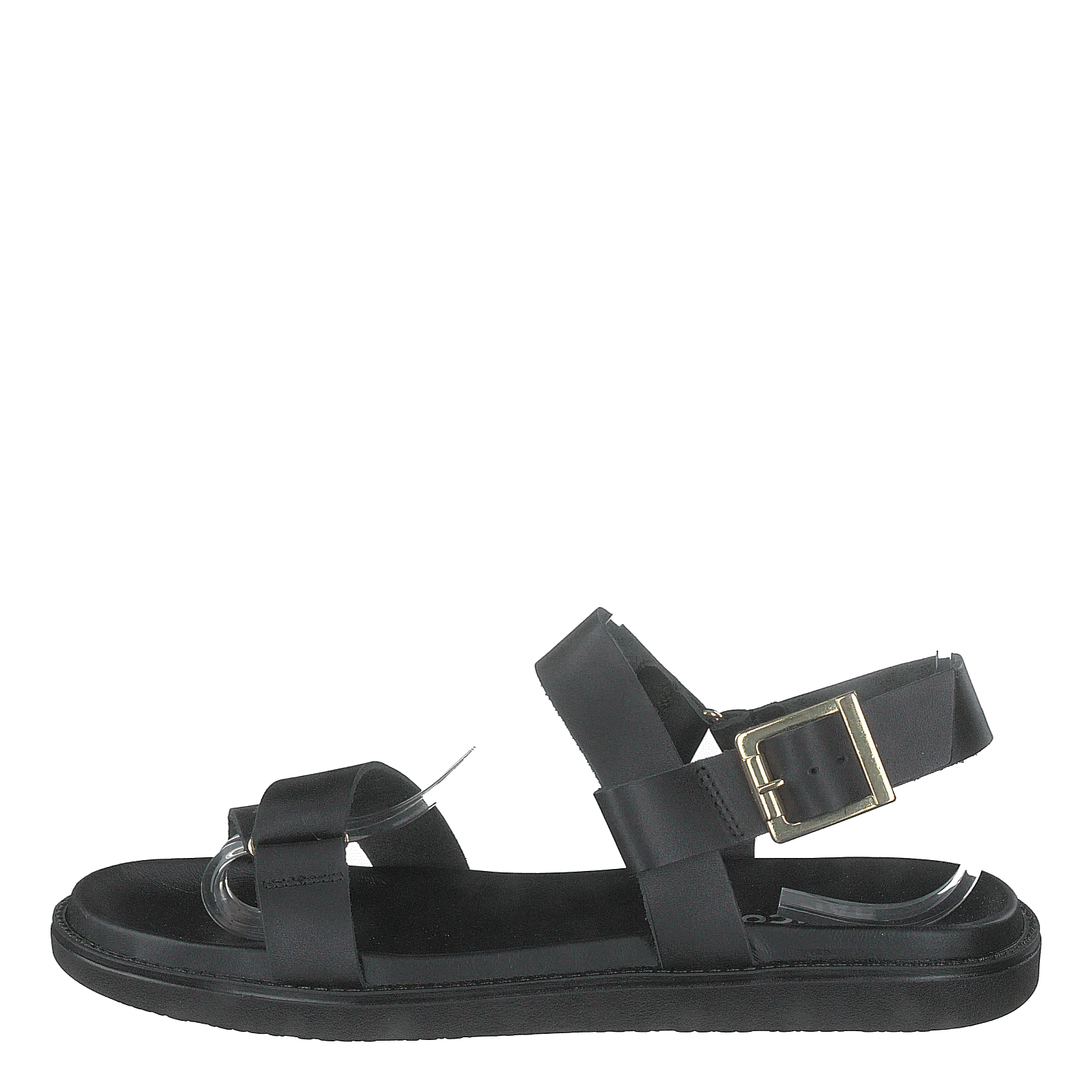 Biadebbie Leather Strap Sandal 100 Black