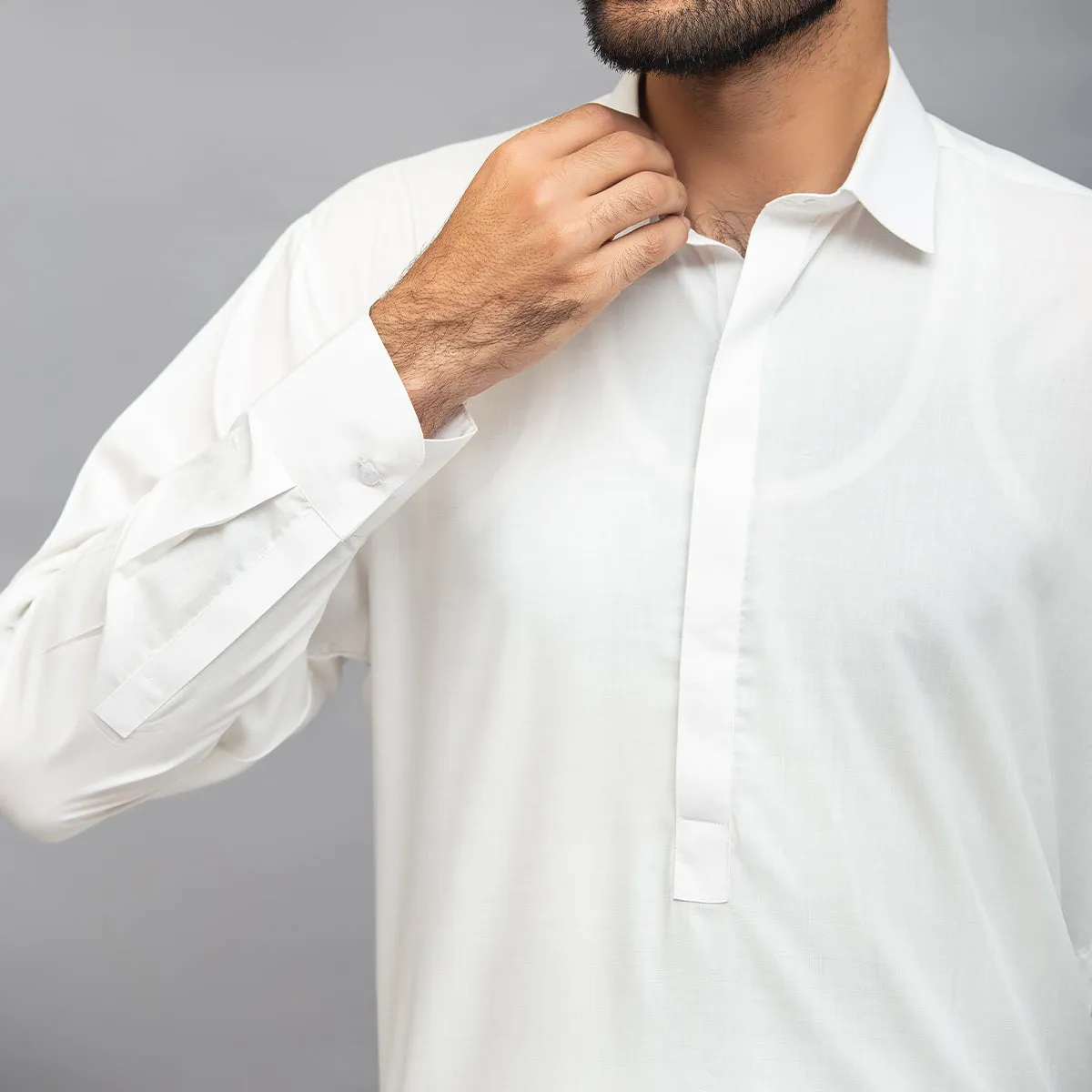 Bianco White Shalwar Kameez