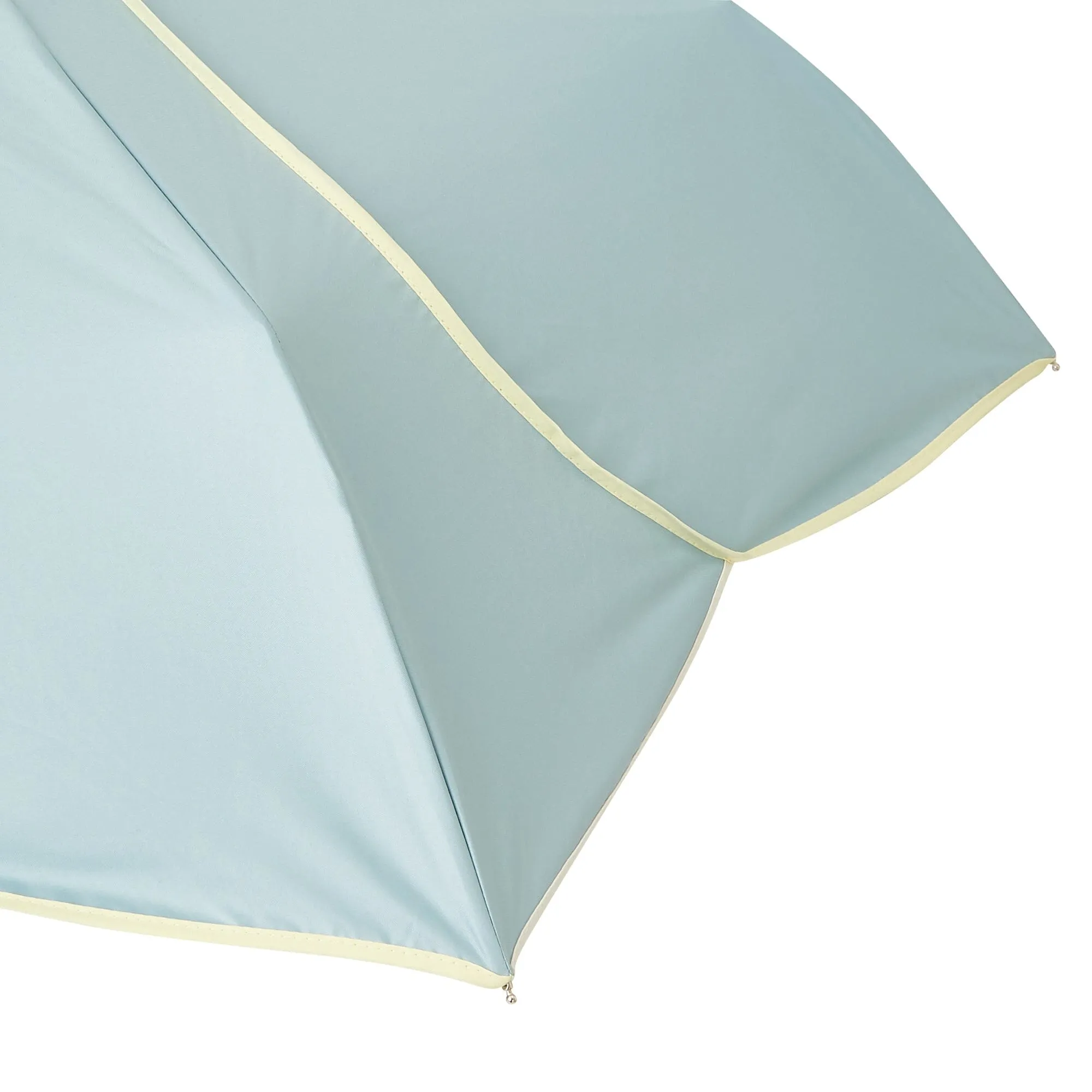 Bicolor Piping Compact Parasol Umbrella 47Cm Green