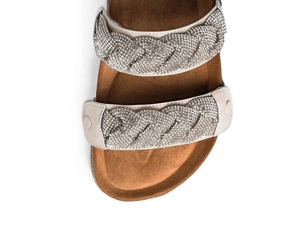 Braided Glitter - Casual Cork Crema PS2