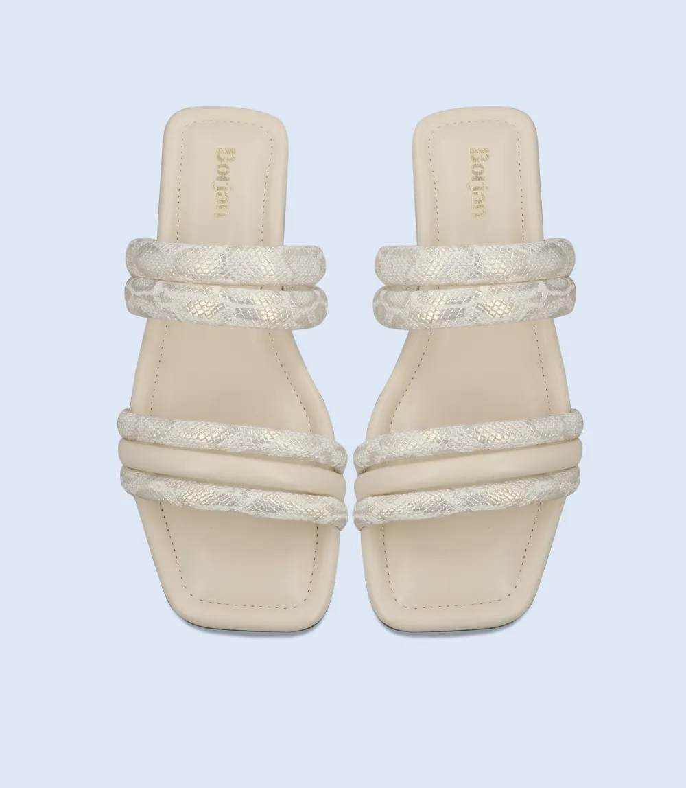 BW10008-IVORY-Women Slipper