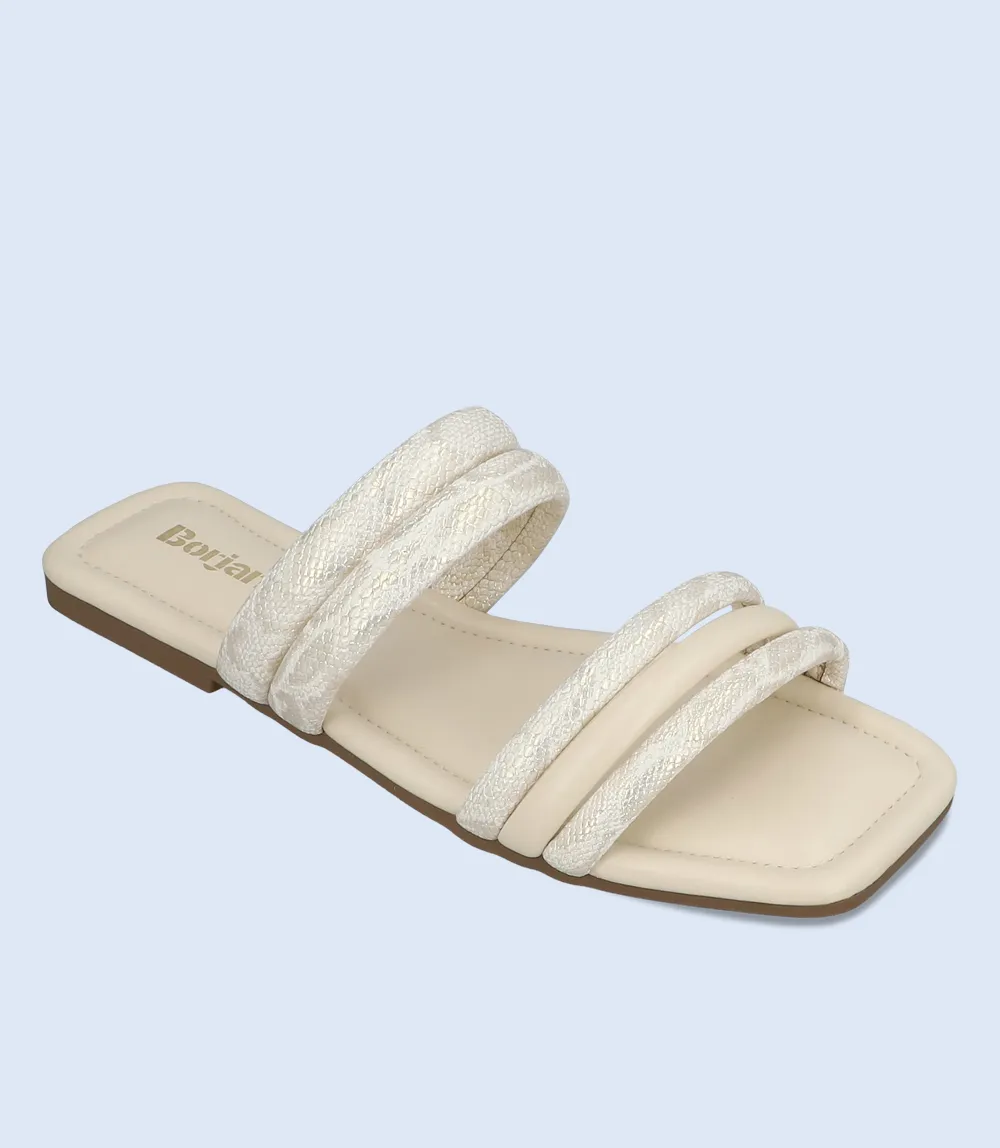 BW10008-IVORY-Women Slipper