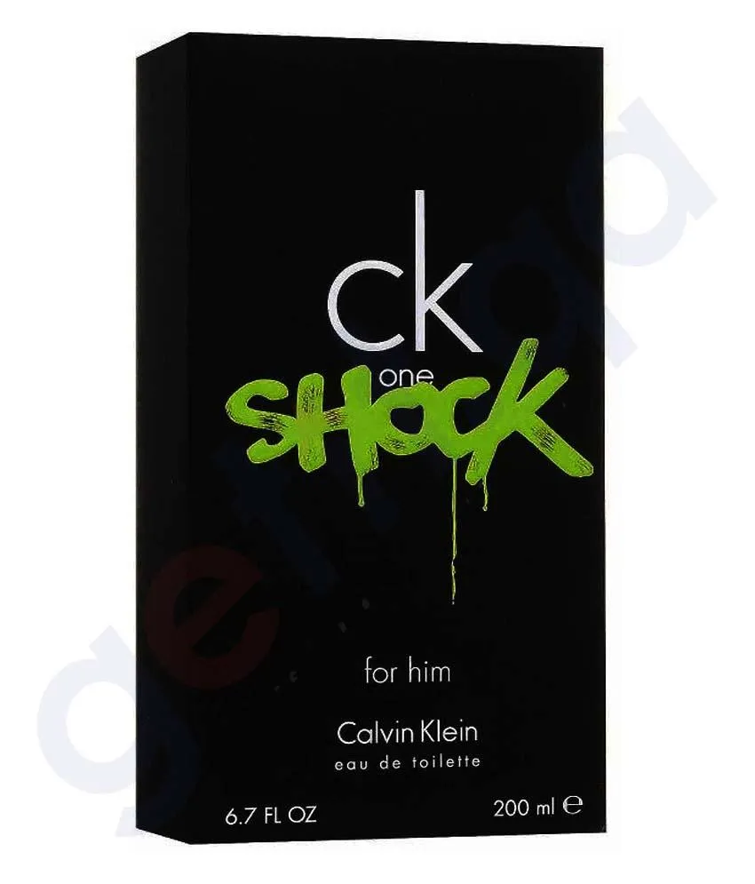 CALVIN KLEIN SHOCK EDT 200ML FOR MEN