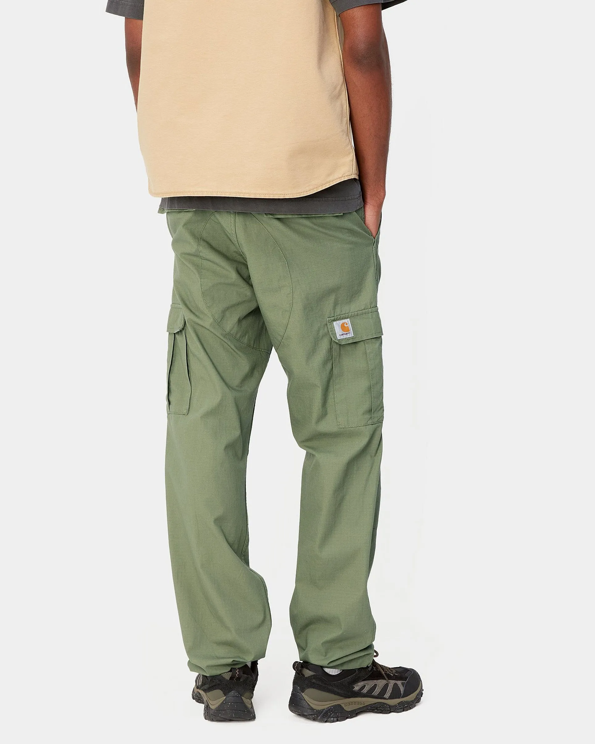 Carhartt WIP Aviation Pant Slim Fit Cargo - Dollar Green Rinsed