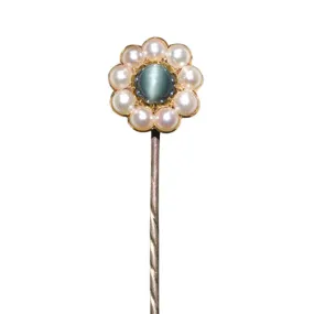 Cat's Eye Stick Pin