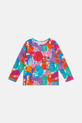 Cats Kids LS Tee