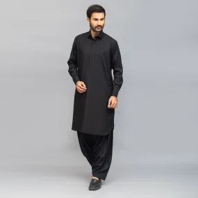 Classic Black Shalwar Kameez