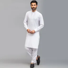 Classic White Shalwar Kameez