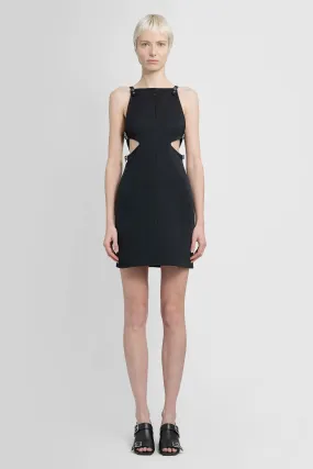 COURRGES WOMAN BLACK DRESSES