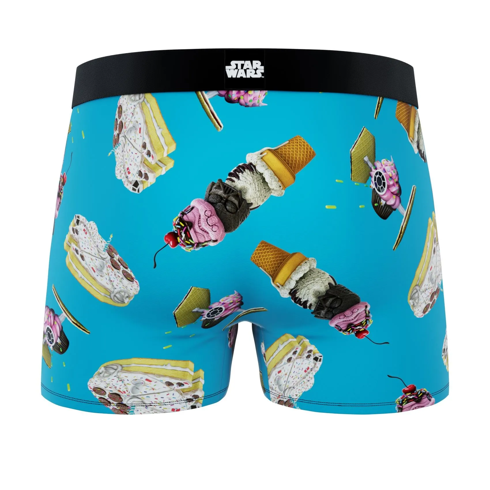 CRAZYBOXER Star Wars Desserts Men's Men's Boxer Briefs (3 pack)