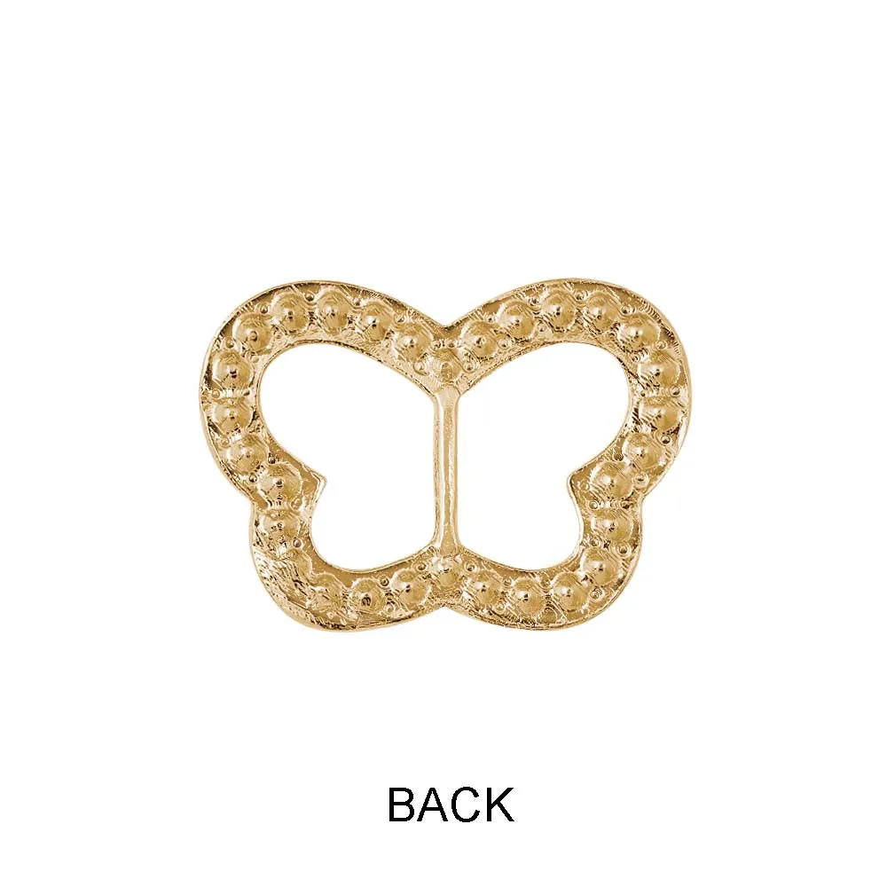 Cute Butterfly Shape Diamond Buckle for Kids Clothing