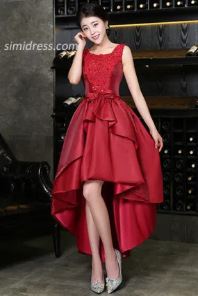 Fabulous Red Long Prom Dresses,Perfect Party Dresses,2017 New Arrival Prom Gowns,SIM619