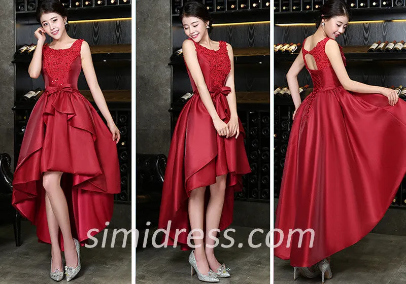 Fabulous Red Long Prom Dresses,Perfect Party Dresses,2017 New Arrival Prom Gowns,SIM619