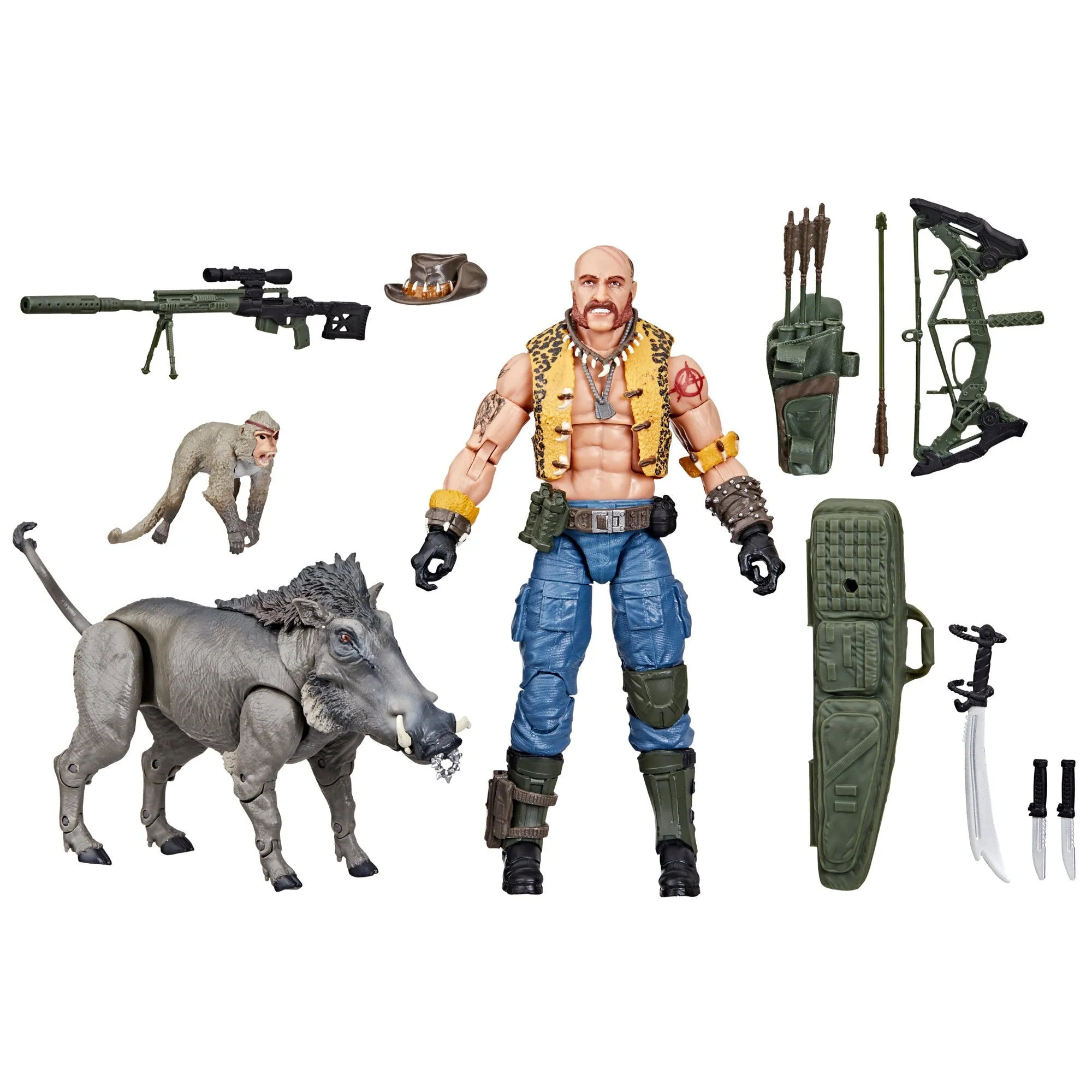 G.I. Joe Classified Series #125, Dreadnok Gnawgahyde and pets Porkbelly & Yobbo