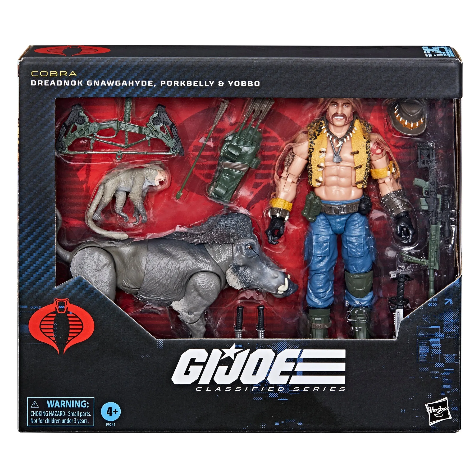 G.I. Joe Classified Series #125, Dreadnok Gnawgahyde and pets Porkbelly & Yobbo