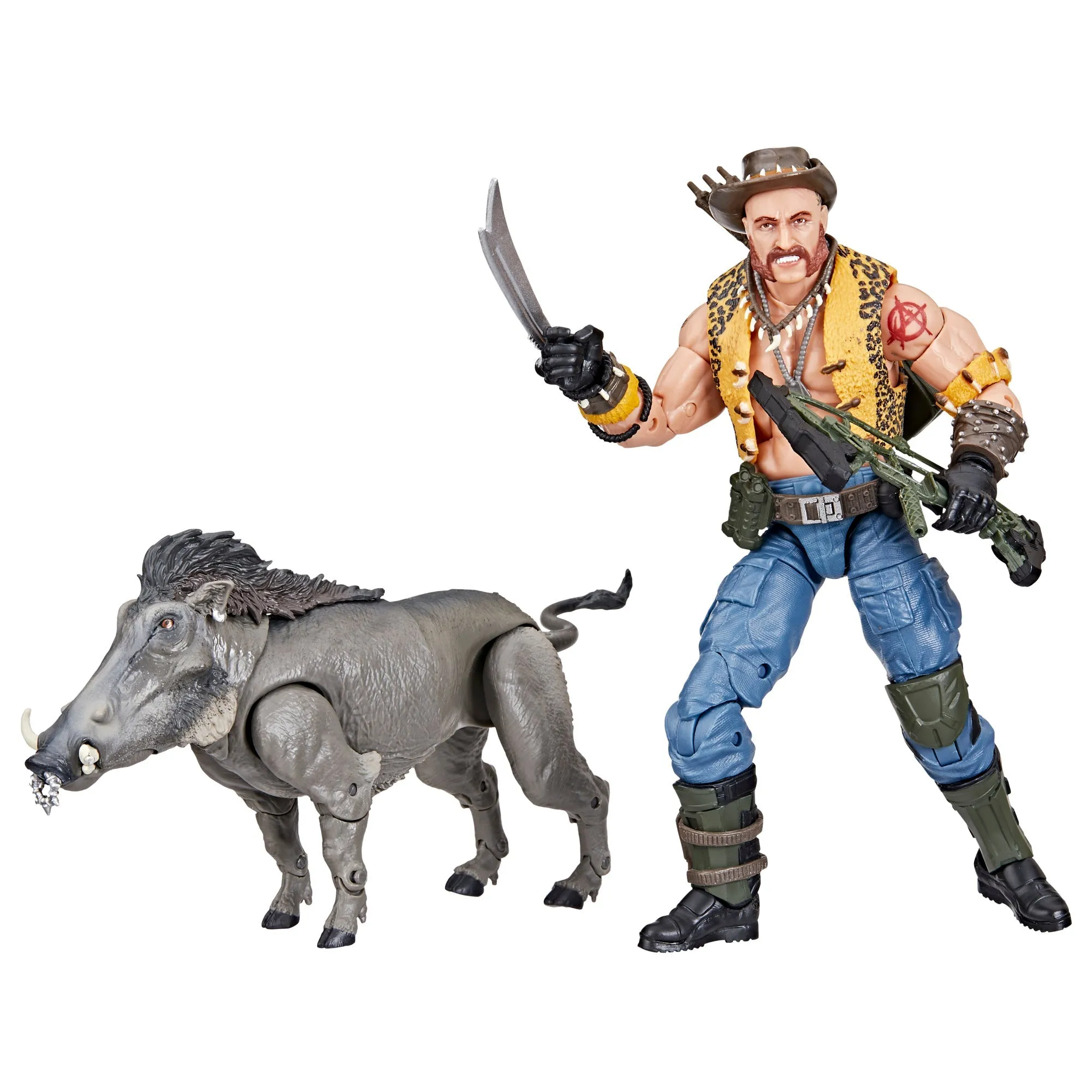 G.I. Joe Classified Series #125, Dreadnok Gnawgahyde and pets Porkbelly & Yobbo