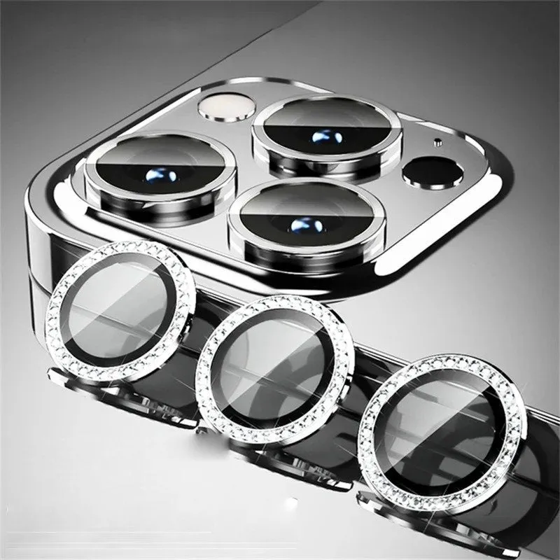 Glitter Diamond Camera Lens Protector - iPhone