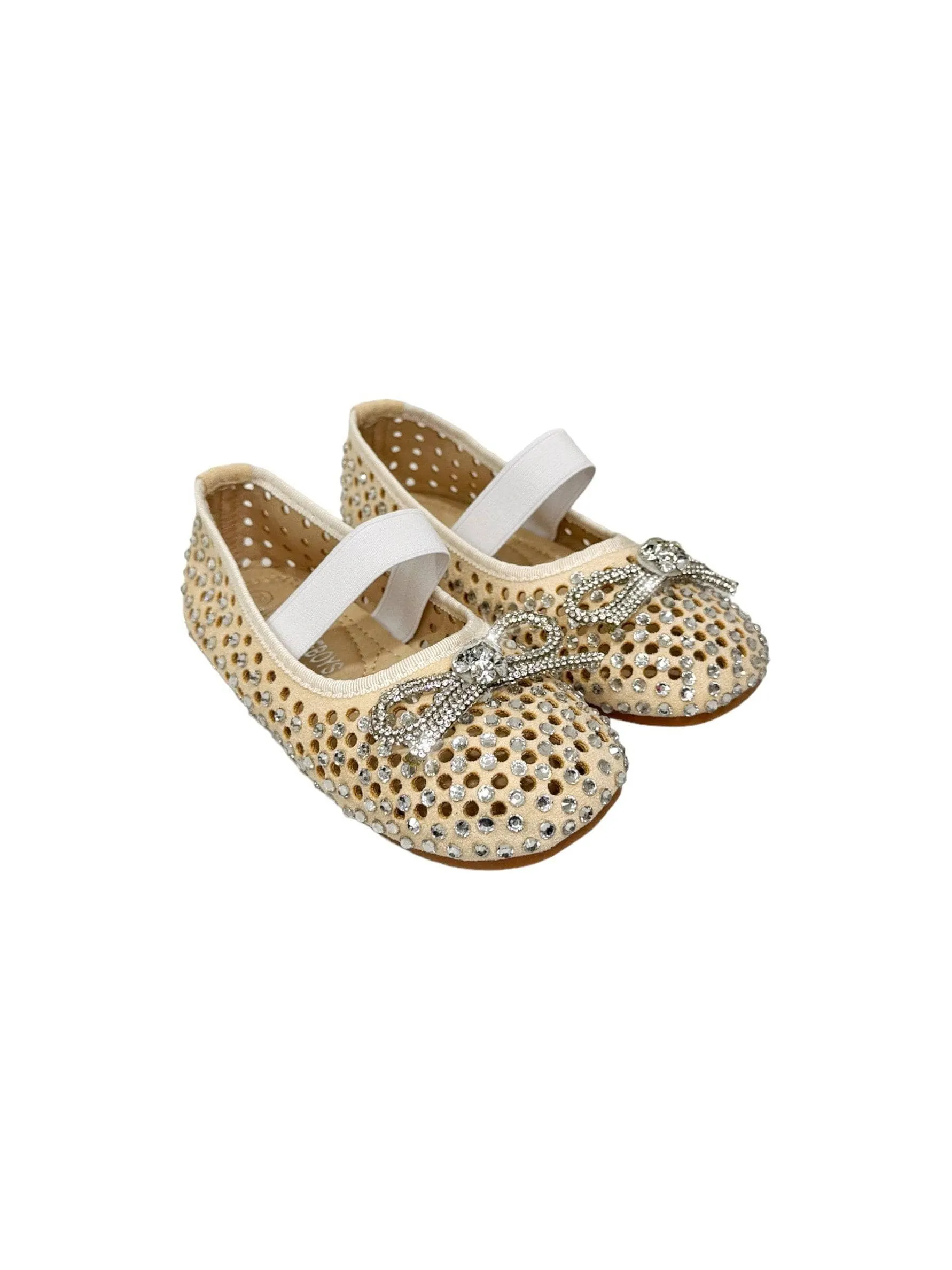 Golden Shimmer Ballet Flat