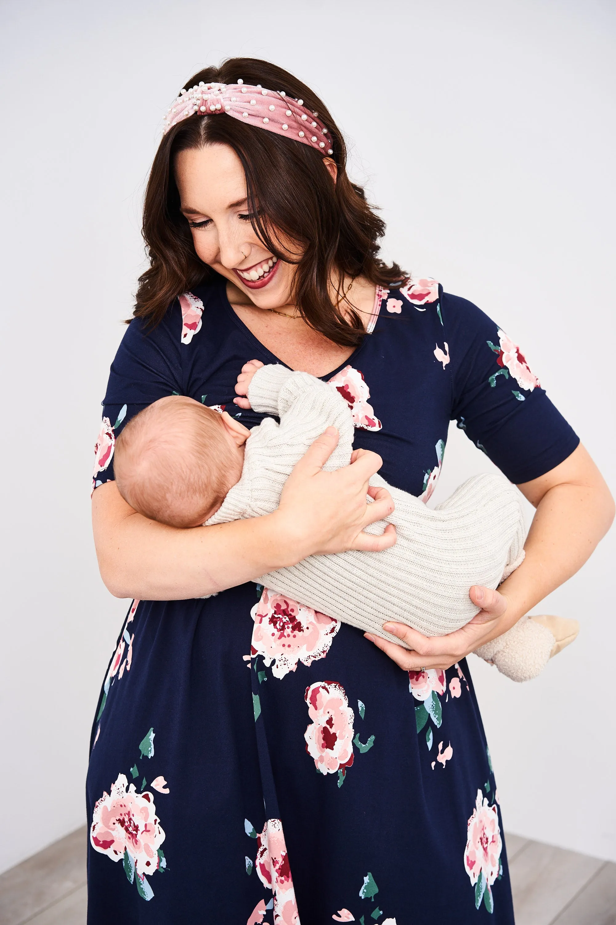 Latched Mama Classic Cotton Nursing Dress