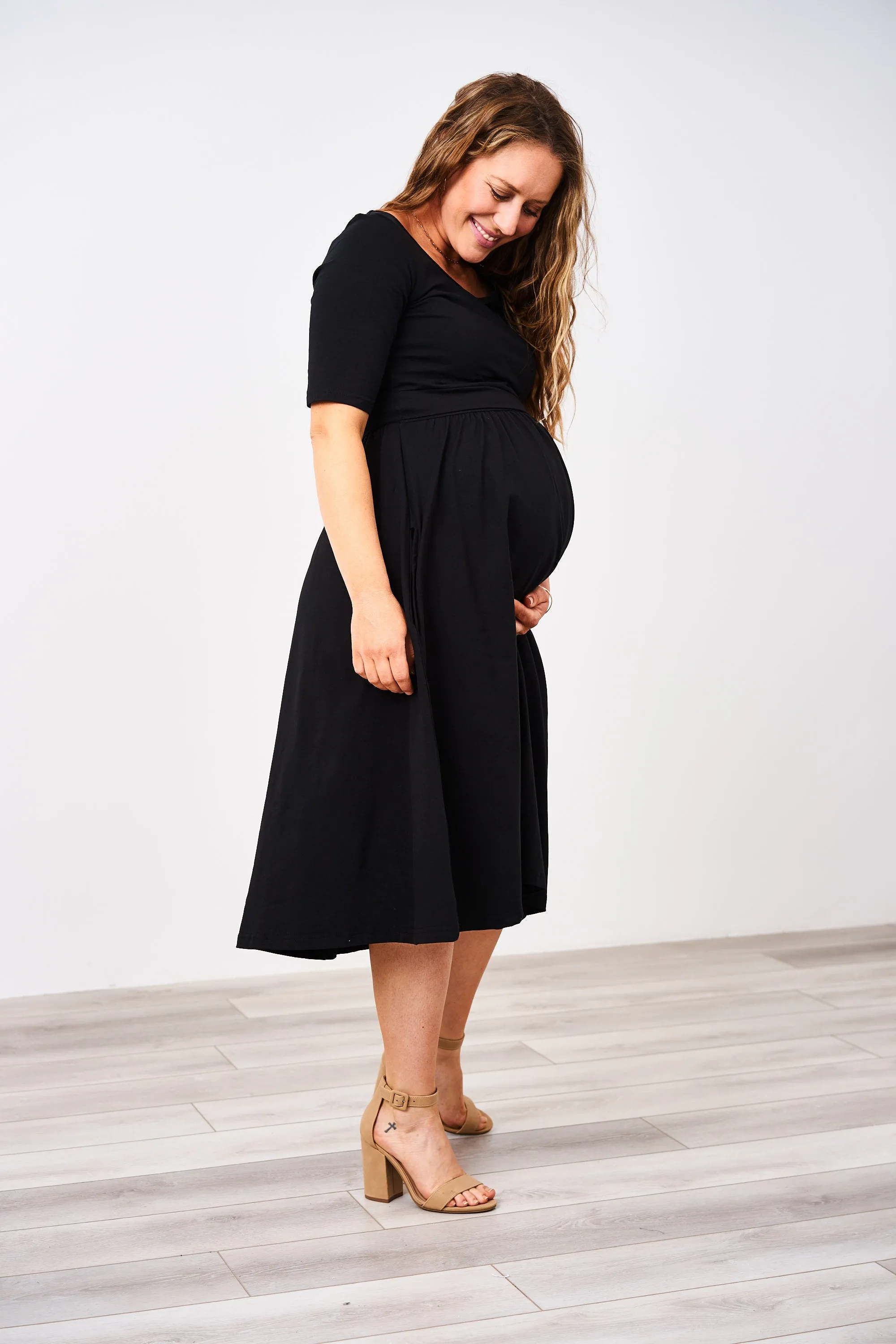 Latched Mama Classic Cotton Nursing Dress