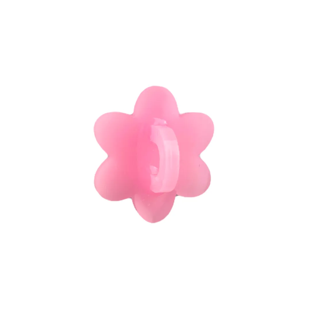 Light Pink Flower Stick-On Hook