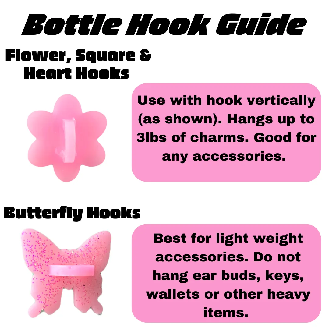 Light Pink Flower Stick-On Hook