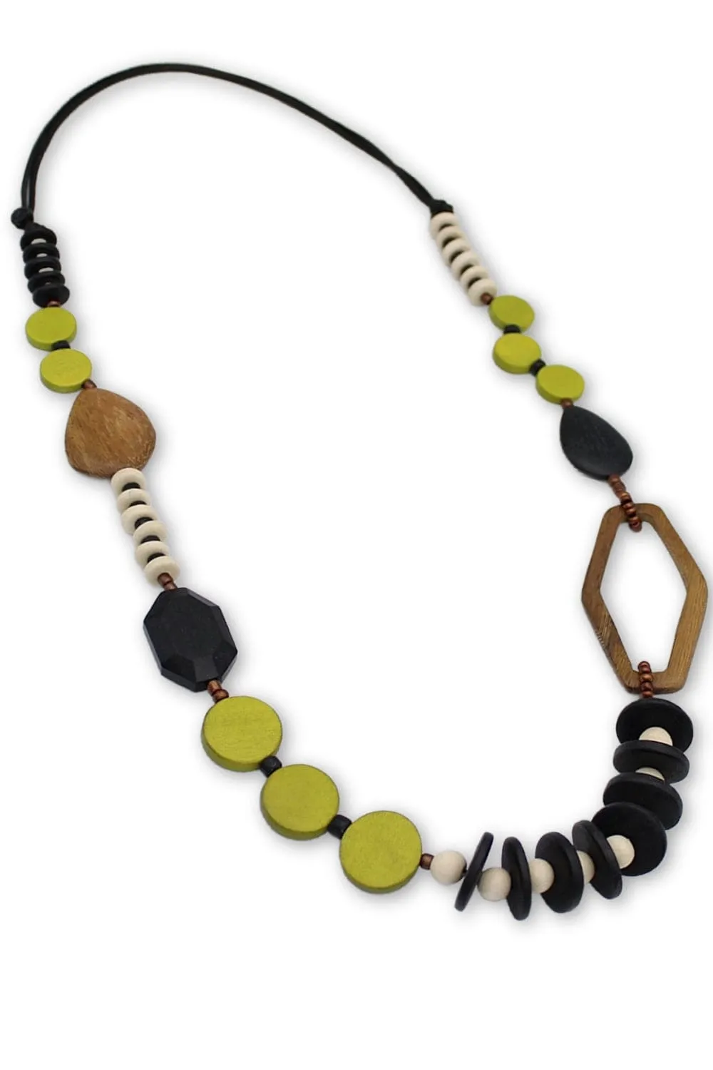 Lime/Accent Colors Craft Necklace