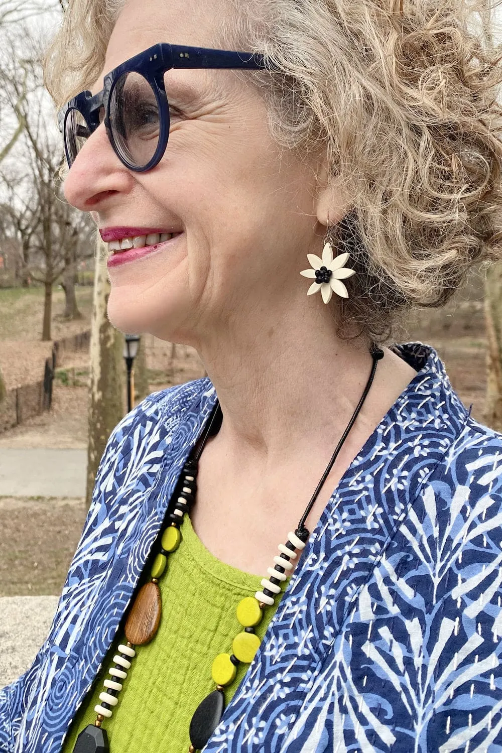 Lime/Accent Colors Craft Necklace