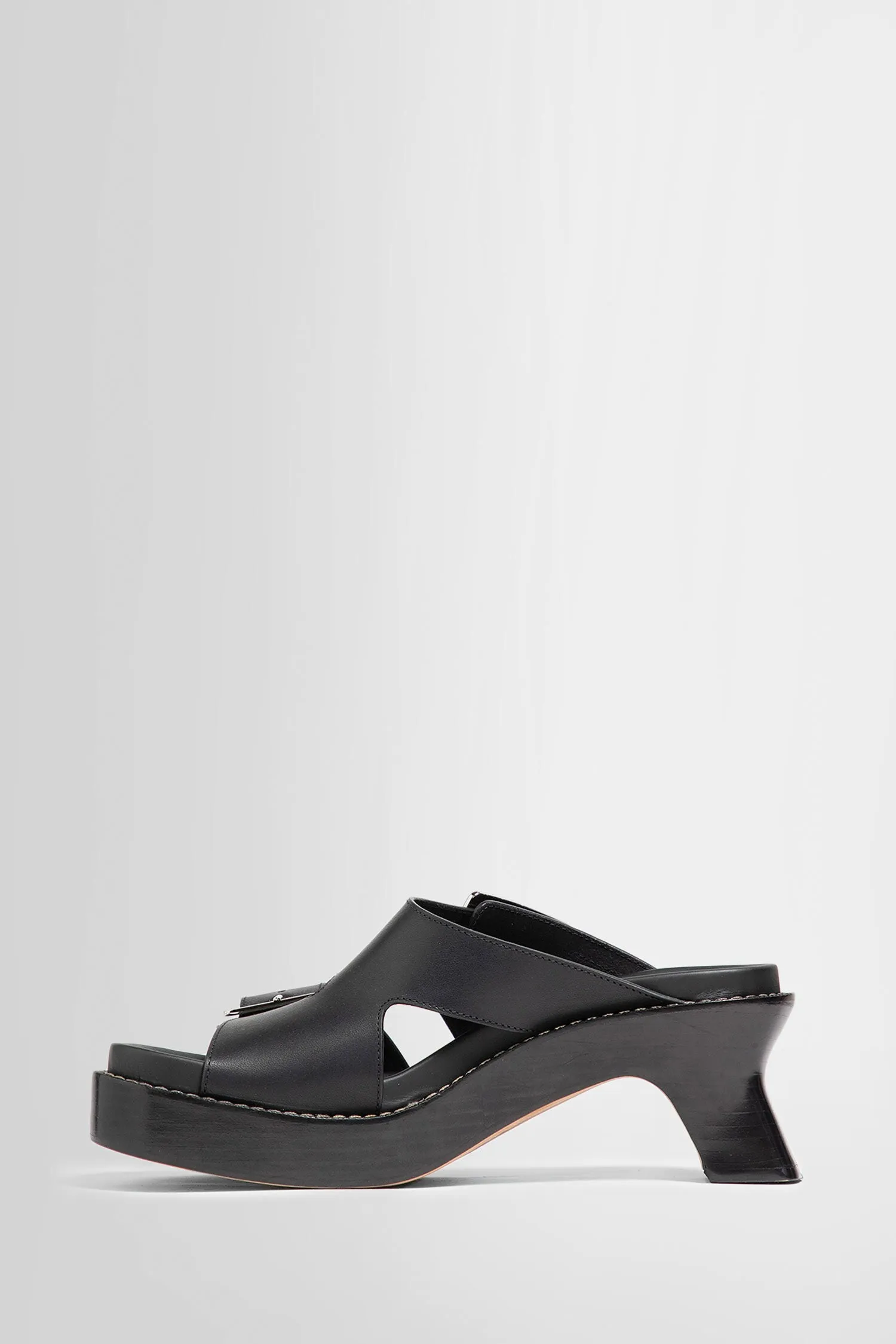 LOEWE WOMAN BLACK MULES