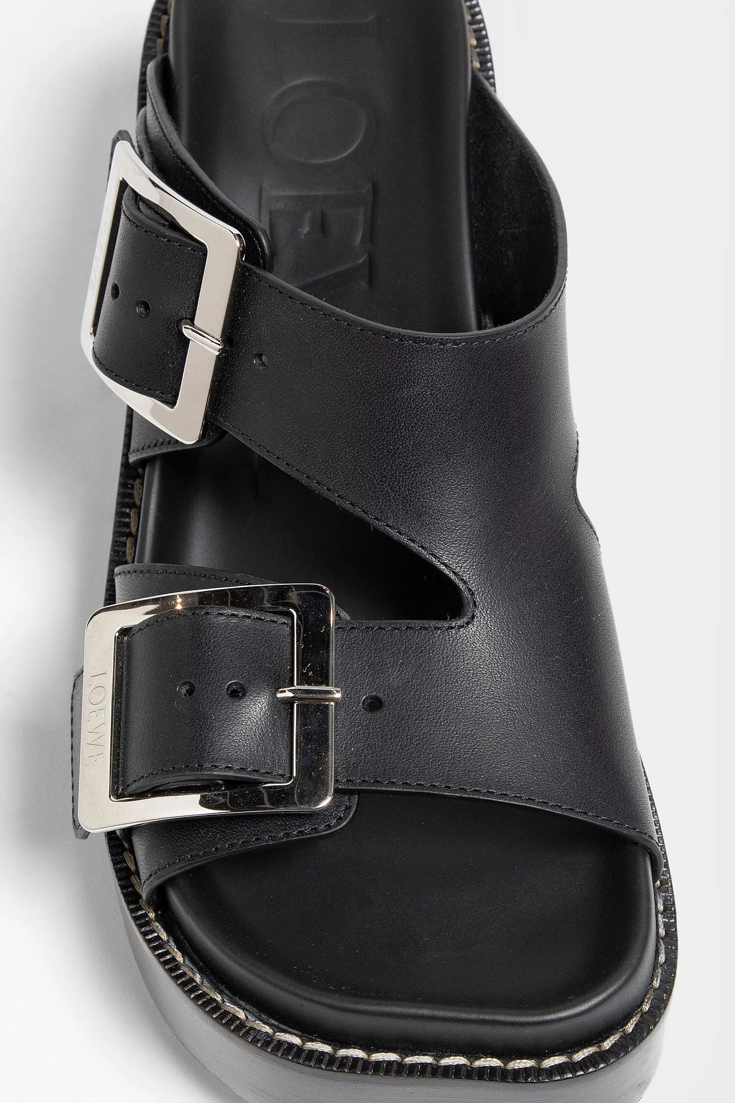 LOEWE WOMAN BLACK MULES