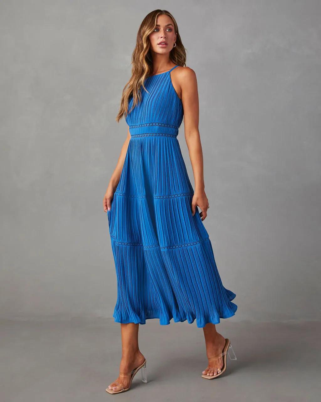 Lucienne Tiered Midi Dress