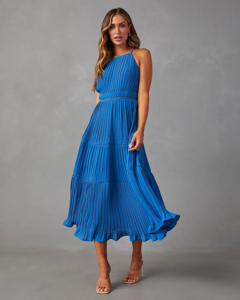 Lucienne Tiered Midi Dress