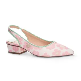 Mango Retro Slingback Pump