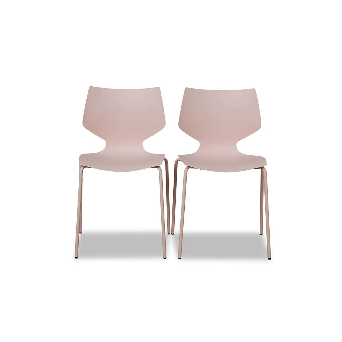 Pia Dining Chair - Set of 2 - Blush