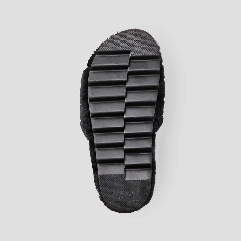 Pozy Lambswool Sandal