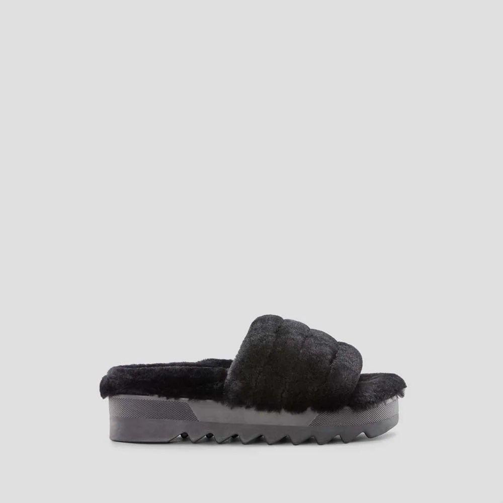 Pozy Lambswool Sandal