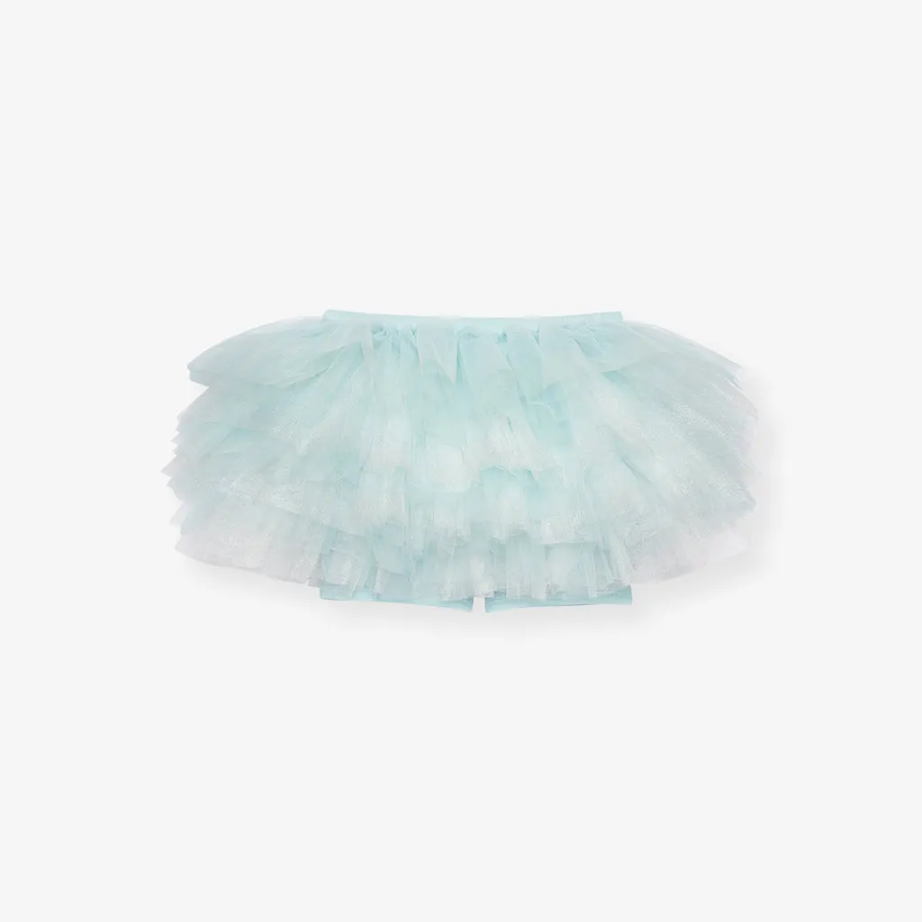 Starry Blue Tulle Skort